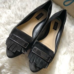 Jones New York faux suede Steff flats size 8